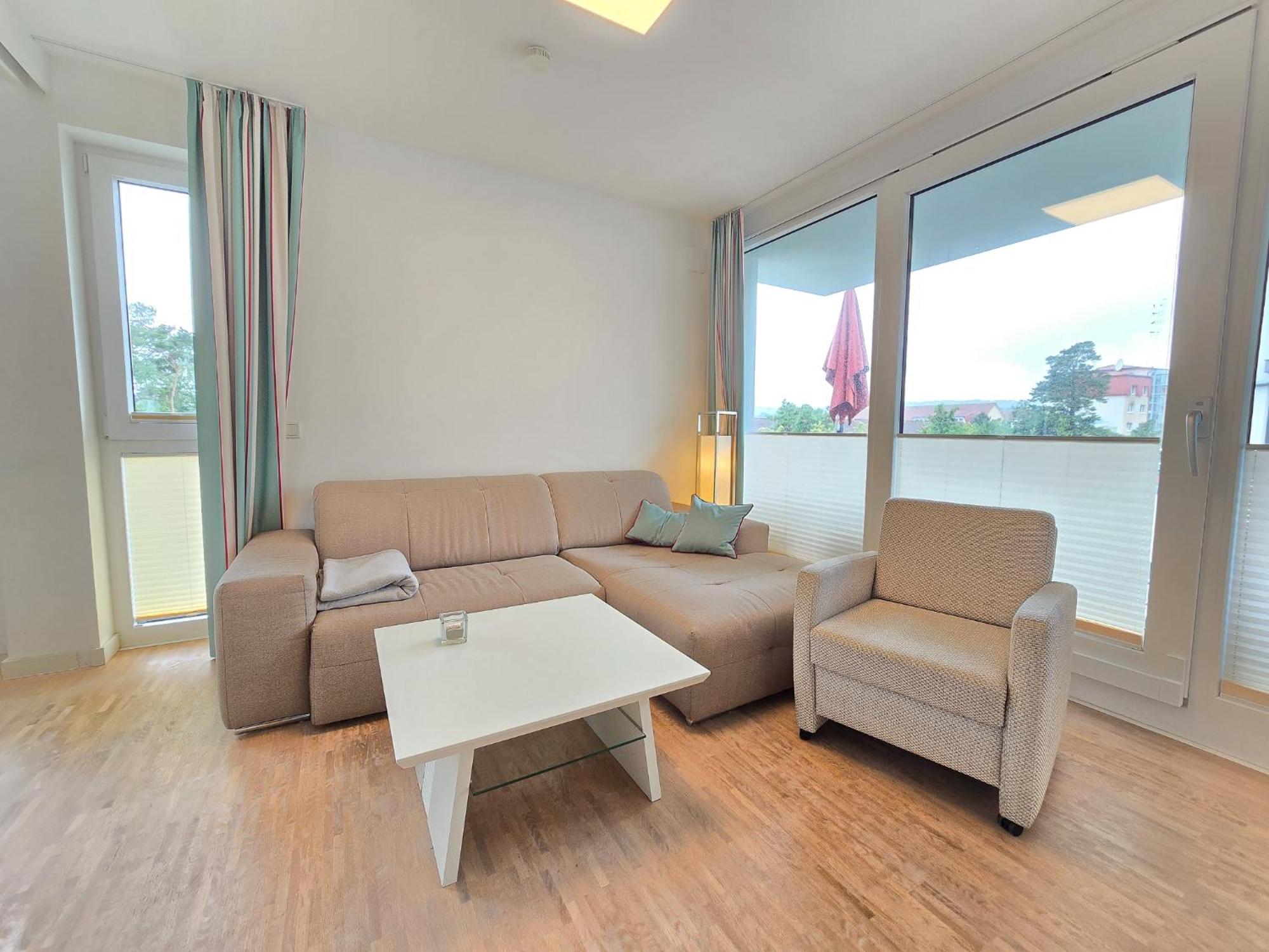 Strandvillen Binz - Ferienwohnung Mit 1 Schlafzimmer Und Balkon Dr-421 Exterior foto